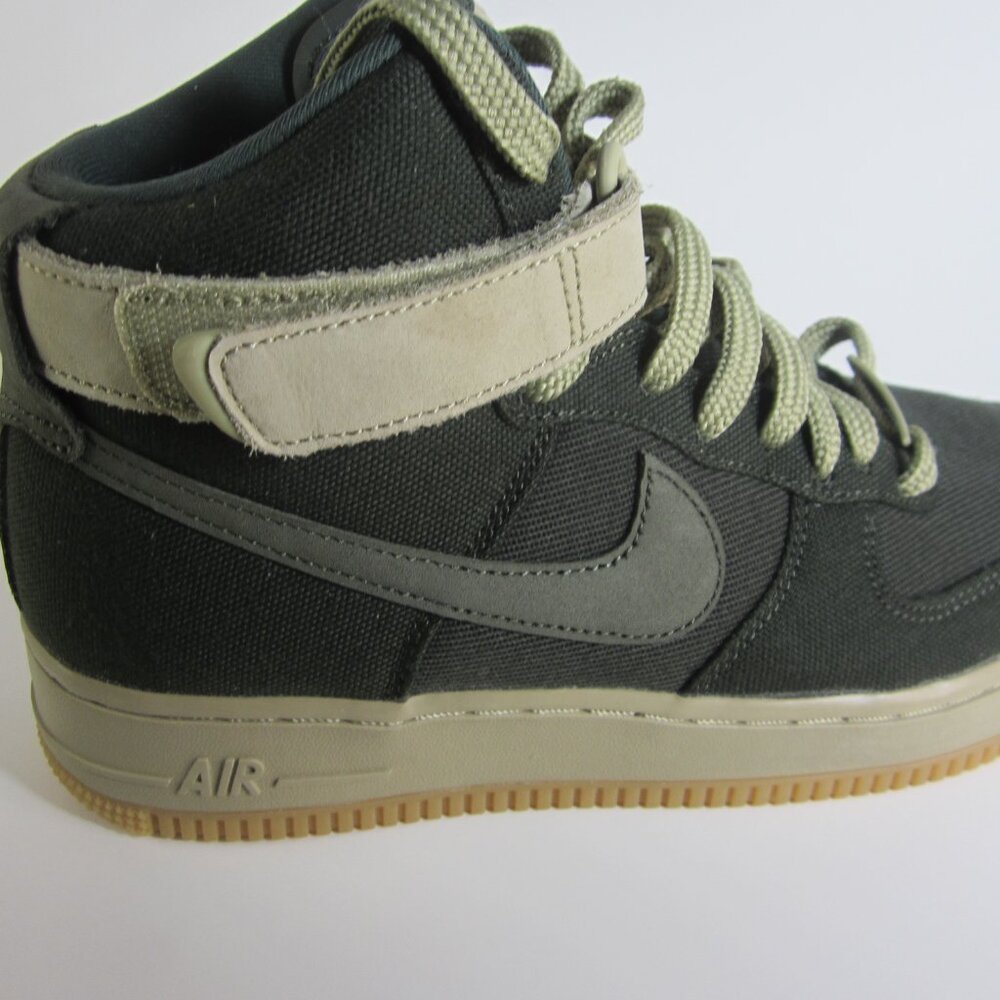 Nike Air Force 1 Hi Olive Green AJ2775-300 Women's Size 7.5 - Read Desc. - Picture 10 of 16